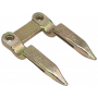 BAGNET BIZON REKORD Z-058 PODWÓJNY BEZ STALKI KUTY L=158 mm SM-G 5060020040